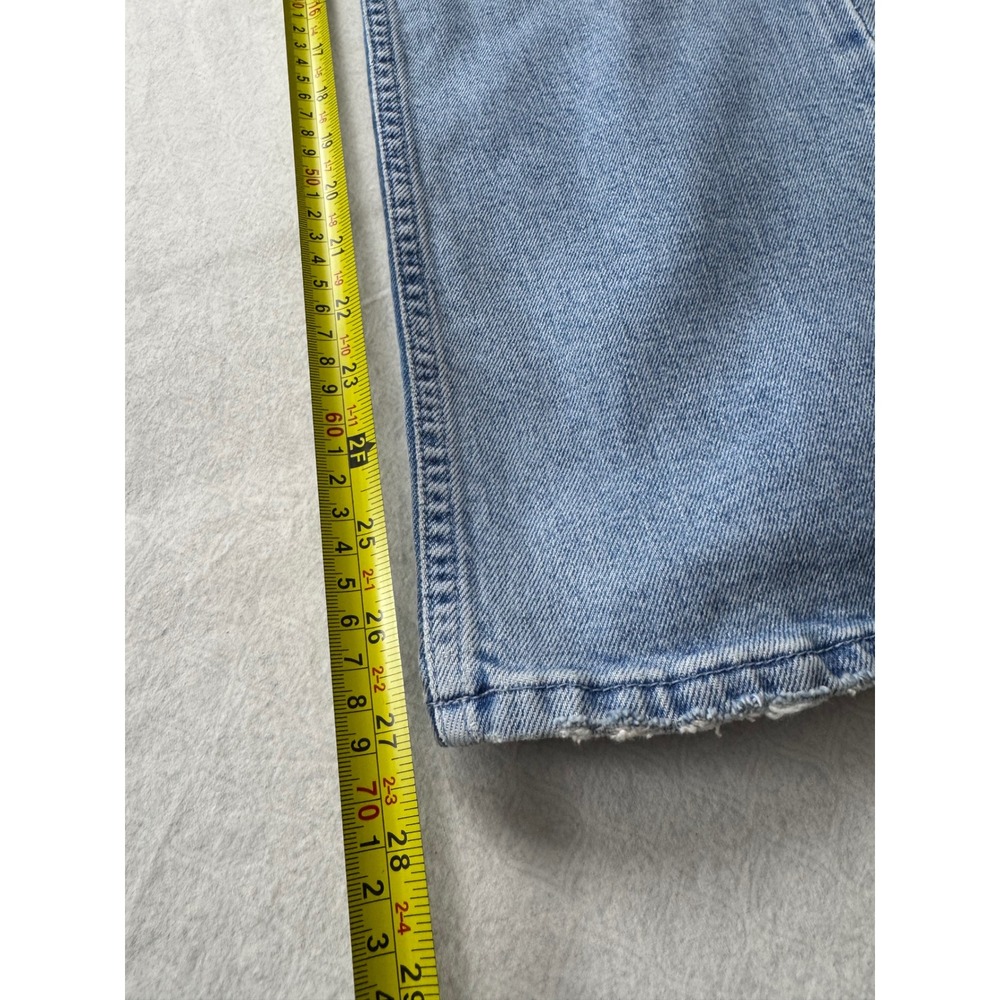 MOTHER Jeans Women Embroidered Bloom Flare Crop Light Wash Denim Size 28 - Picture 13 of 14